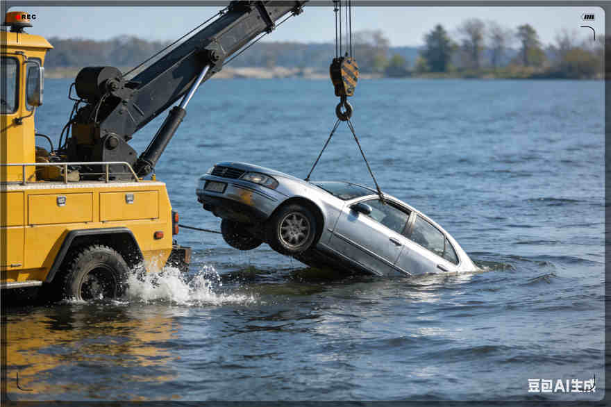 荣县吊车救援电话【案例】